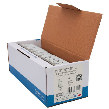 Disjoncteur DPN 6A boite de 12