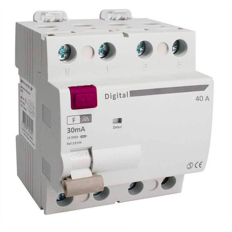 5 Interrupteurs Différentiels Tétrapolaire 40A Type F/HPI 30mA