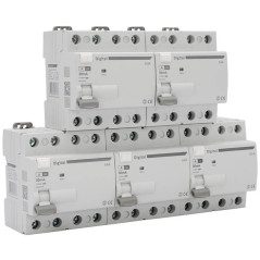 5 Interrupteurs Différentiels Tétrapolaire 63A Type A 30mA Digital Electric