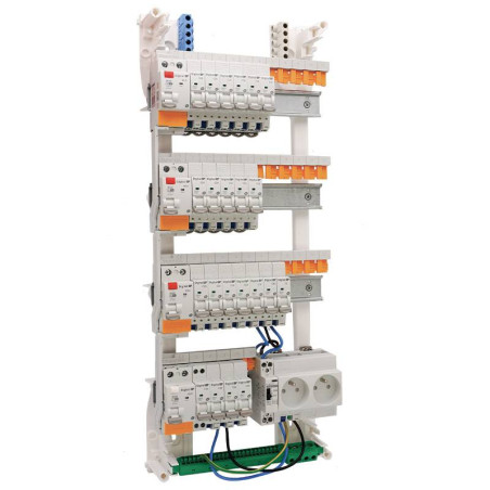 Tableau électrique équipé T5-T6 avec chauffage