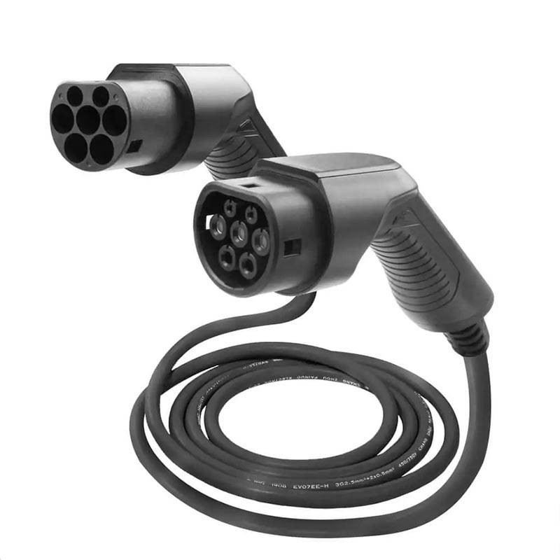Câble de recharge Type 2 - 4m - 11kW 3 phases 16A