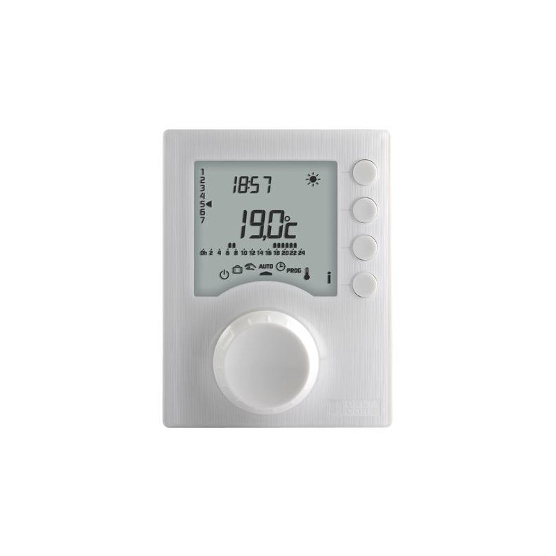 Thermostat programmable filaire pour chauffage & eau chaude