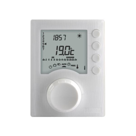 Thermostat programmable filaire pour chauffage & eau chaude