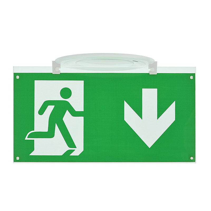 Kit encastrement plafond rond et porte étiquette Spazio Luz