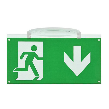 Kit encastrement plafond rond et porte étiquette Spazio Luz