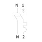 Disjoncteur Phase + Neutre 25A Courbe D Digital Electric