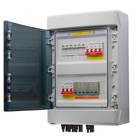Coffret Photovoltaïque DC Double Tracker 1000V (3E/1S+1E/1S)