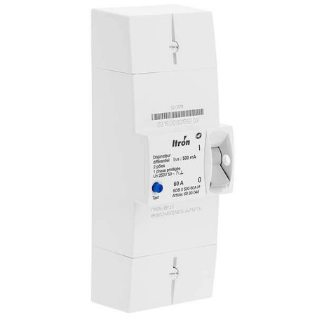 Disjoncteur de Branchement Bipolaire 60A Instantané