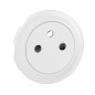 Enjoliveur pour prise de courant 2P+T Surface Confort Céliane - Blanc