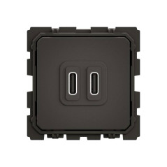 Prise 2 USB Type-C + Céliane - 20W