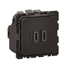 Prise 2 USB Type-C + Céliane - 20W