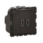Prise 2 USB Type-C + Céliane - 20W