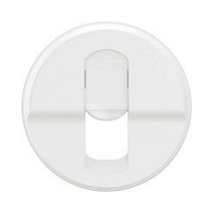 Enjoliveur pour prise simple RJ45 Céliane - Blanc