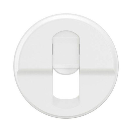 Enjoliveur pour prise simple RJ45 Céliane - Blanc