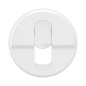 Enjoliveur pour prise simple RJ45 Céliane - Blanc