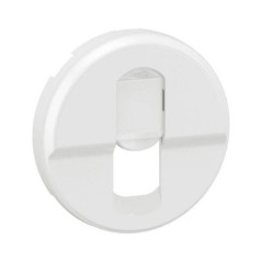 Enjoliveur pour prise simple RJ45 Céliane - Blanc