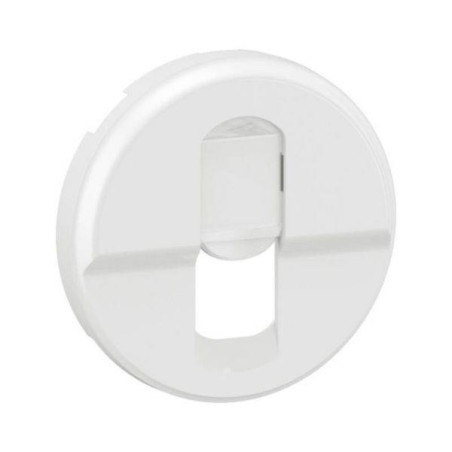 Enjoliveur pour prise simple RJ45 Céliane - Blanc