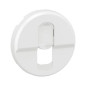 Enjoliveur pour prise simple RJ45 Céliane - Blanc