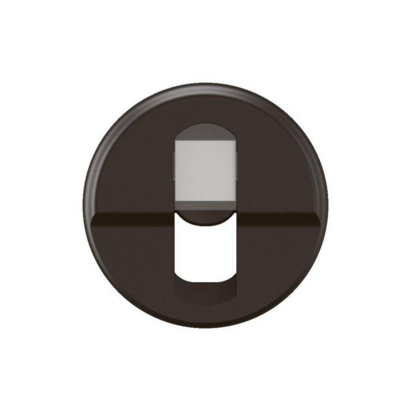 Enjoliveur pour prise simple RJ45 Céliane - Noir