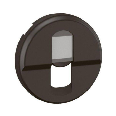 Enjoliveur pour prise simple RJ45 Céliane - Noir