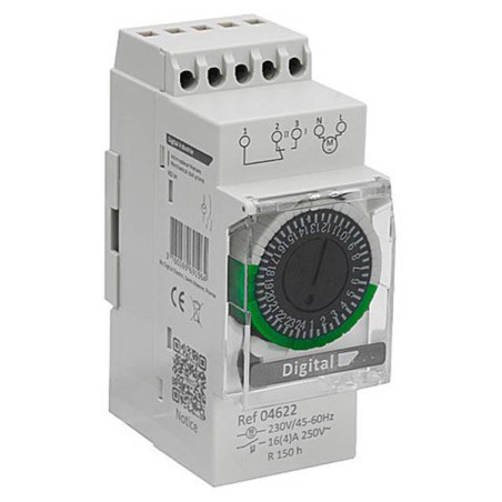 Interrupteur Horaire analogique 2 Modules