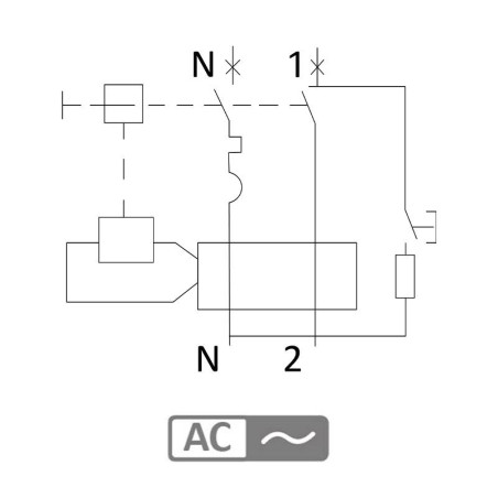 Disjoncteur Differentiel 20A - 300mA Type AC