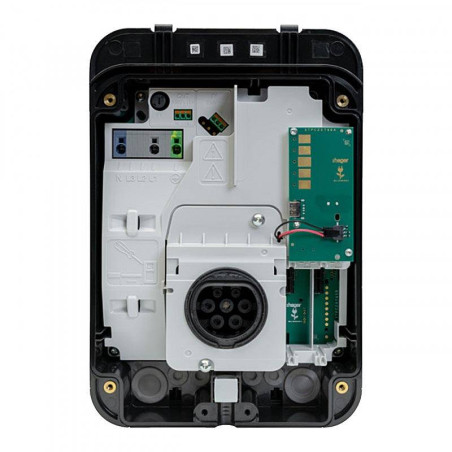 Borne de Recharge HAGER - Witty One - 7.4 kW - TIC - RFID - Bluetooth
