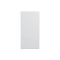 Enjoliveur Interrupteur Blanc Hager Gallery 1 modules