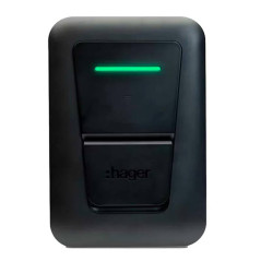 Borne HAGER  Witty One 7.4 kW, TIC,  RFID et Bluetooth
