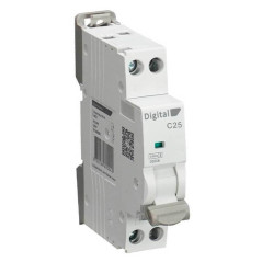 Disjoncteur Phase + Neutre 25A Digital Electric 6kA