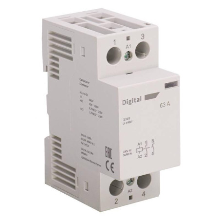 Contacteur de puissance 63A NF Digital Electric