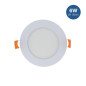 Plafonnier Downlight LED Blanc Ø116 6W 4000K