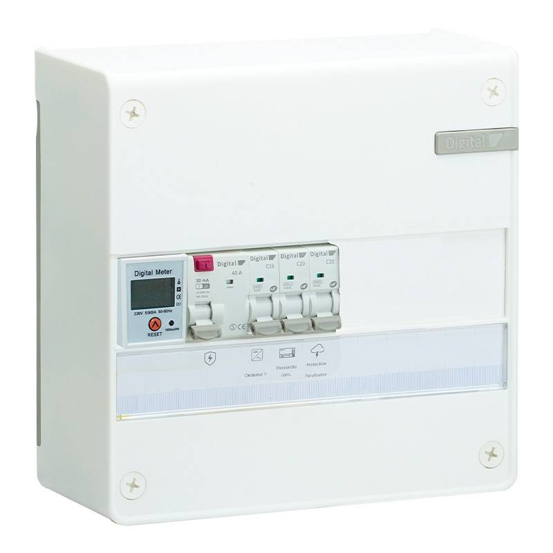 Coffret pompe à chaleur Monophasé 32A