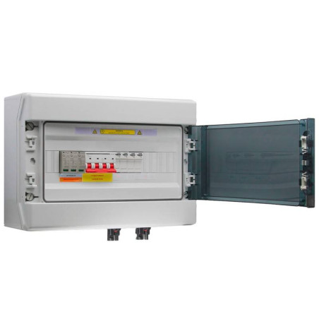 Coffret Photovoltaïque DC Simple Tracker 1000V 40A avec Fusibles
