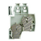 Support Modulaire 4 x RJ45 + Terre