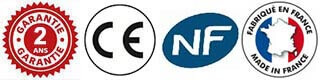Garantie, Norme NF et Ce, Fabrication Française