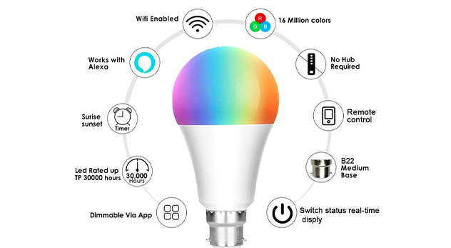 Lampe connectée