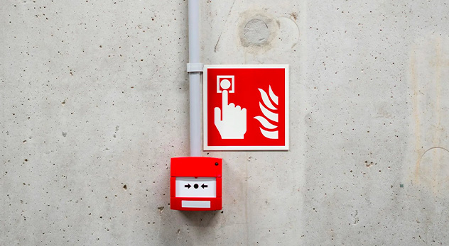 Bouton incendie